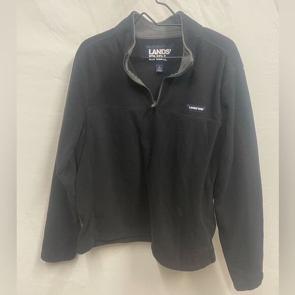 Land’s End Fleece 1/4 zip Pullover - Picture 1 of 4